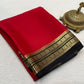 Pure Mysore Silk Mango and Chakra Border Saree