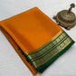 Pure Mysore Silk Mango and Chakra Border Saree