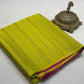 Pure Mysore Silk Half Inch Checked Saree