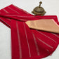 Pure Mysore Silk Half Inch Checked Saree
