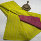 Pure Mysore Silk Half Inch Checked Saree