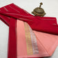 Pure Mysore Silk Half Inch Checked Saree