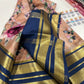 Authentic Pure Mysore Silk Digital Printed Saree
