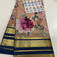 Authentic Pure Mysore Silk Digital Printed Saree
