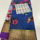 Authentic Pure Mysore Silk Digital Printed Saree
