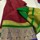 Pure Mysore Silk Traditional Wedding Saree