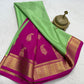 Pure Mysore Silk Traditional Wedding Saree