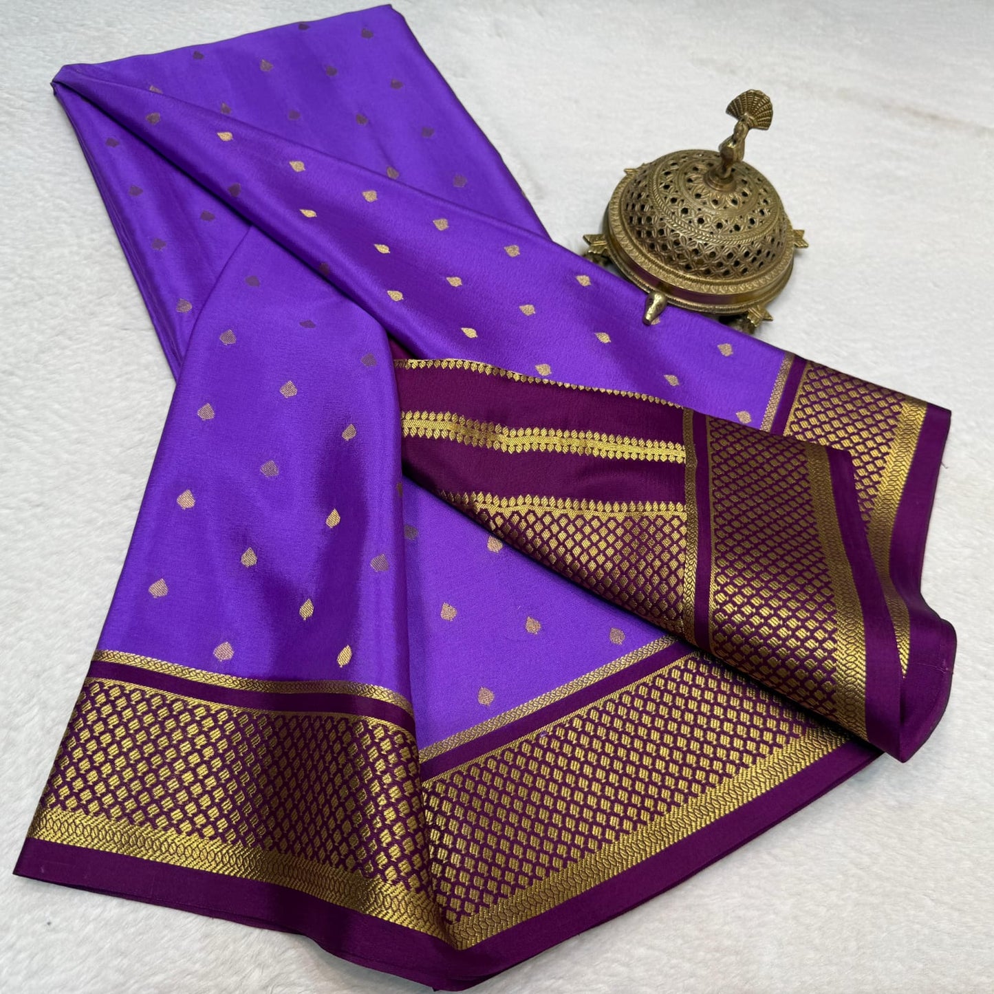 Pure Mysore Silk Digital Printed Saree