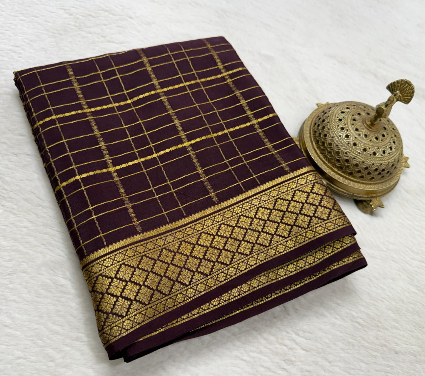 Pure Mysore Silk Saree