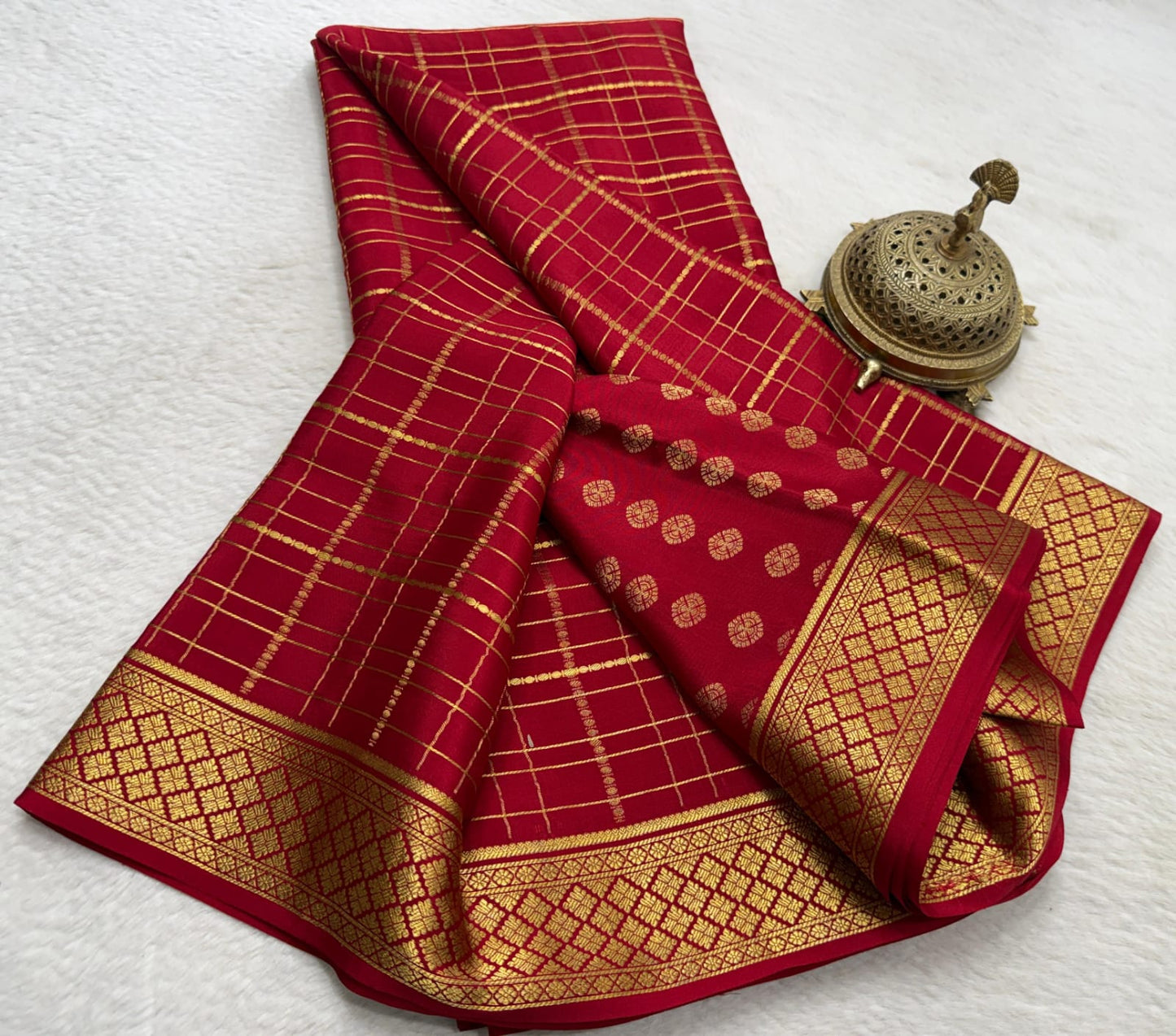Pure Mysore Silk Saree