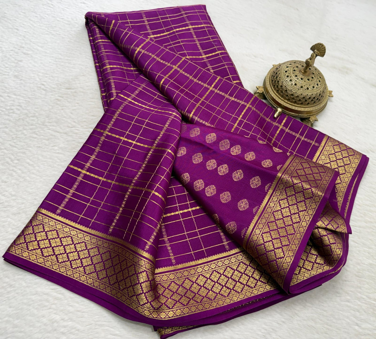 Pure Mysore Silk Saree