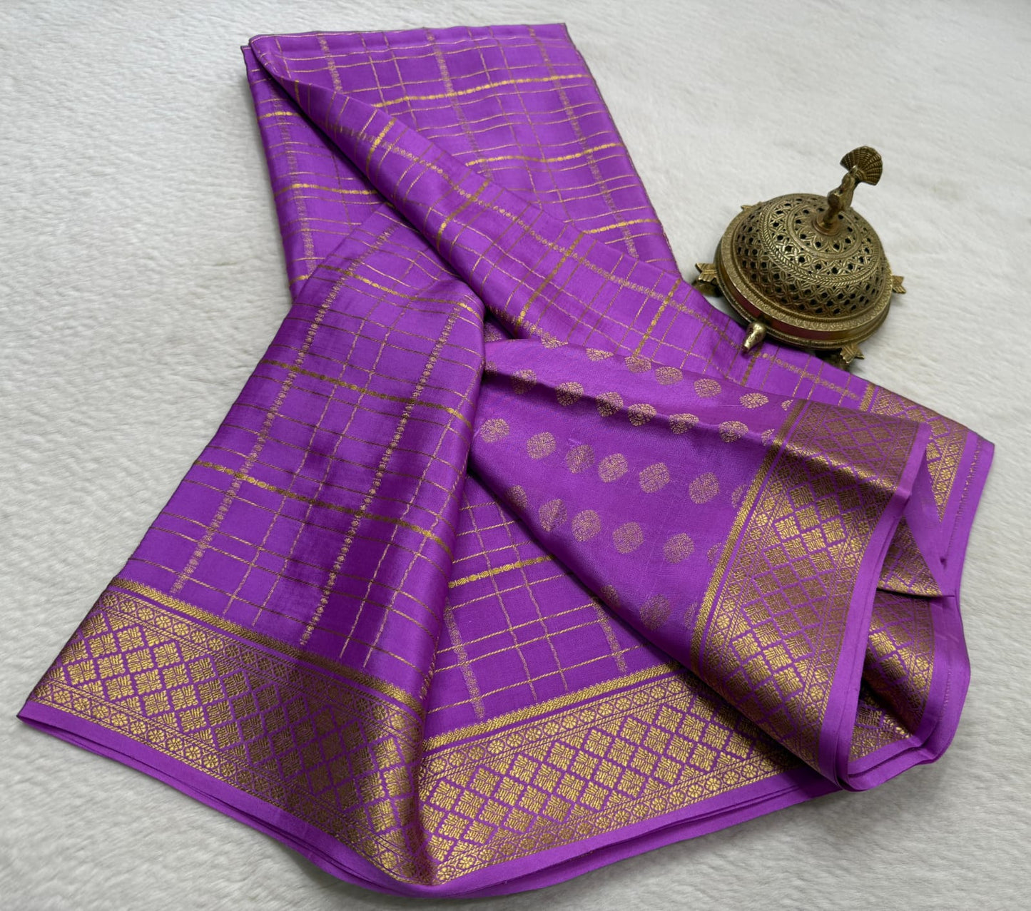 Pure Mysore Silk Saree