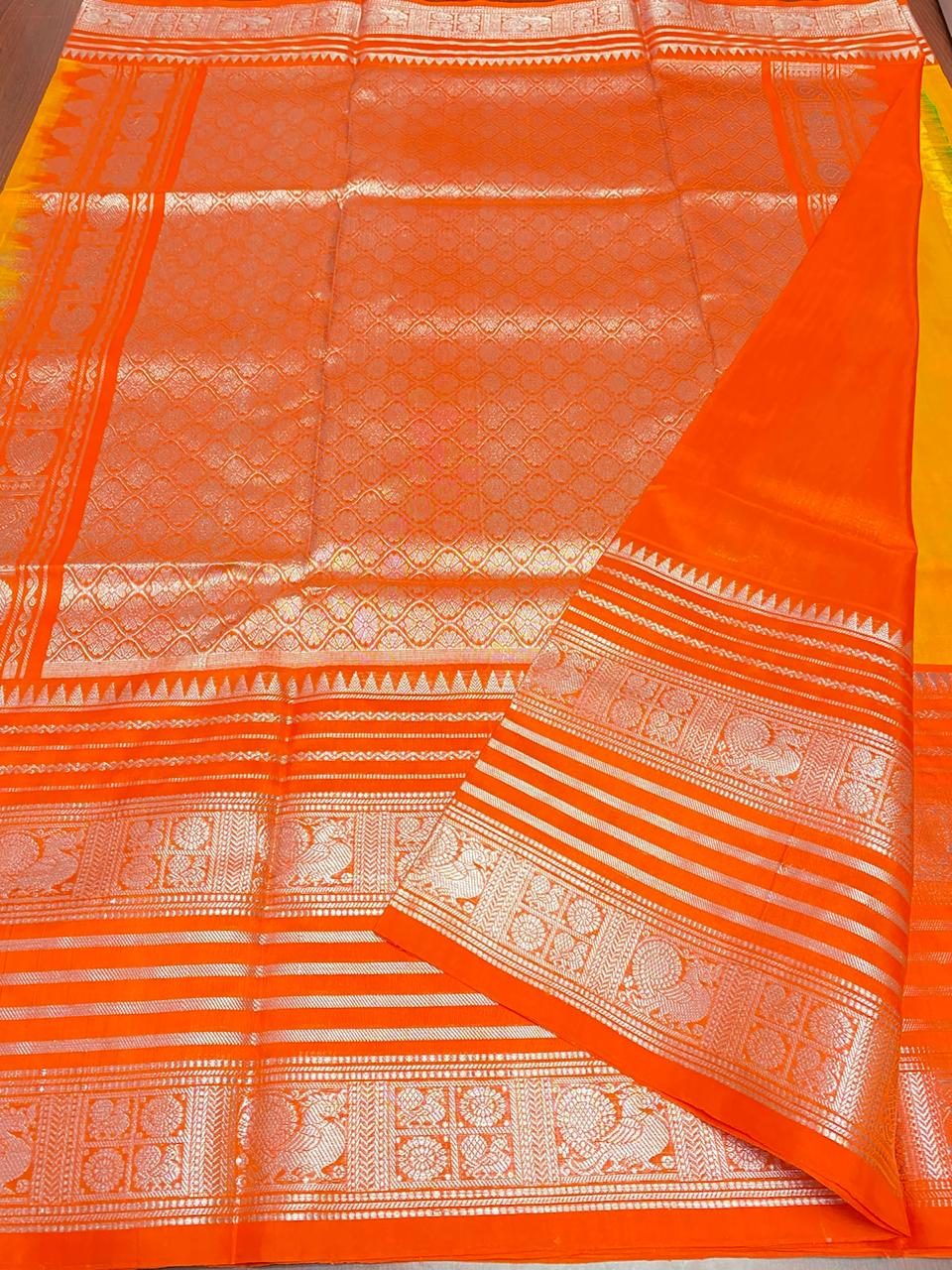 Pure venkatagiri handloom pattu saree