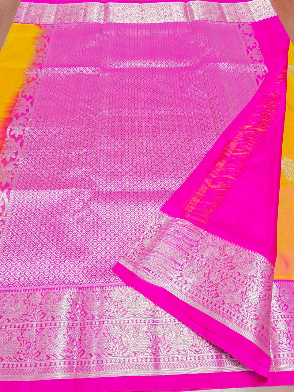 Pure venkatagiri handloom pattu saree