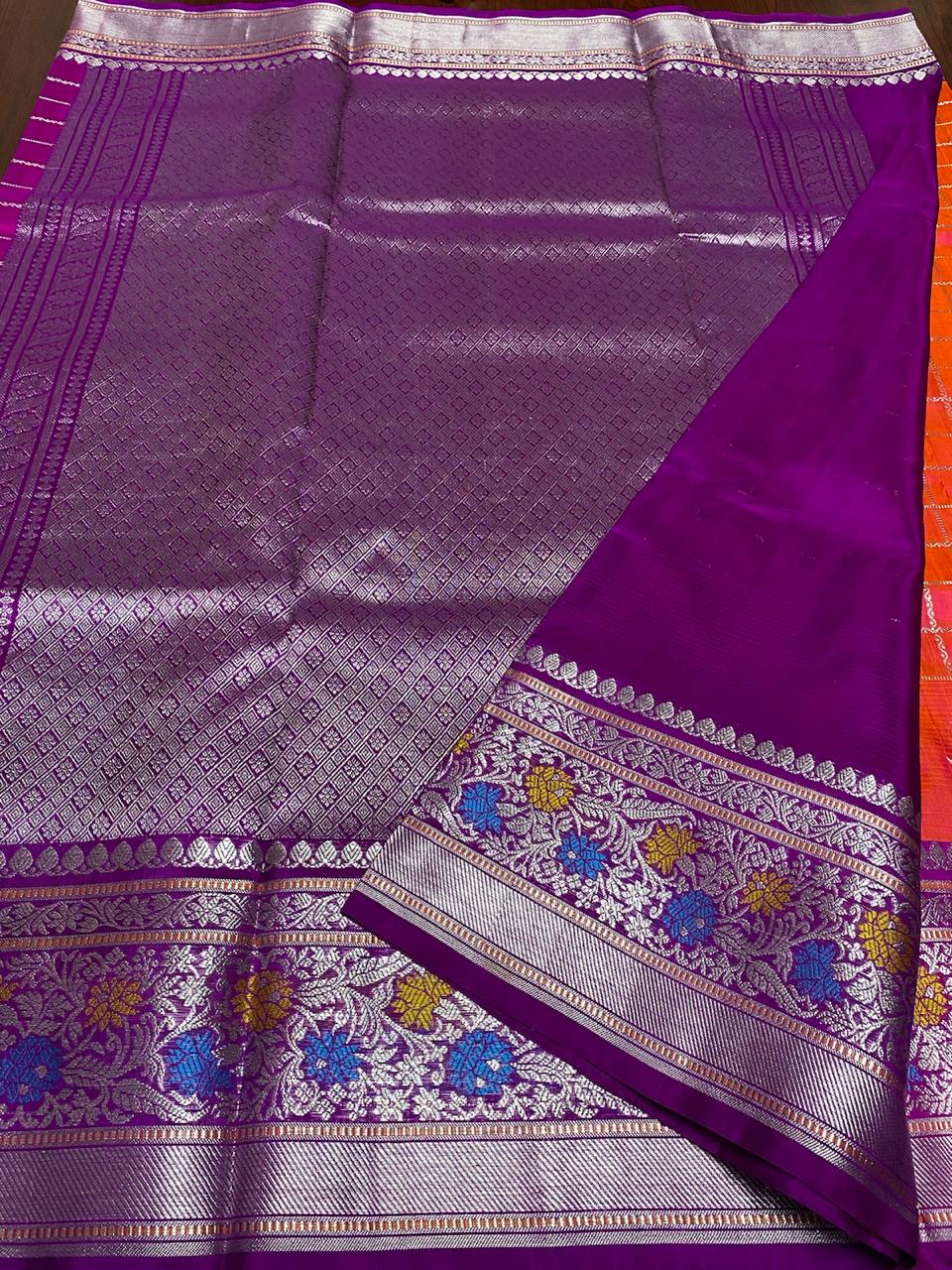 Pure venkatagiri handloom pattu saree