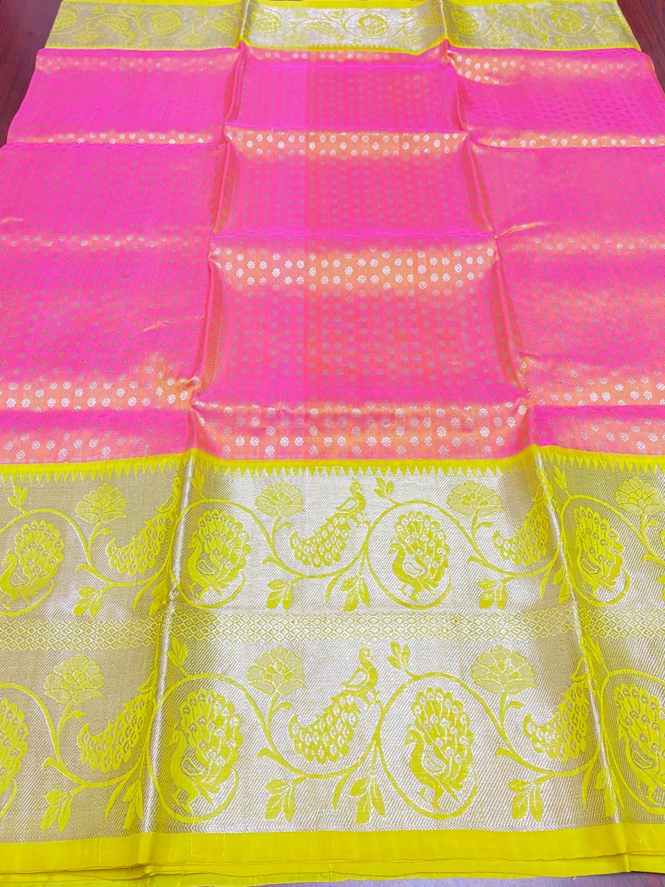 Pure venkatagiri handloom pattu saree