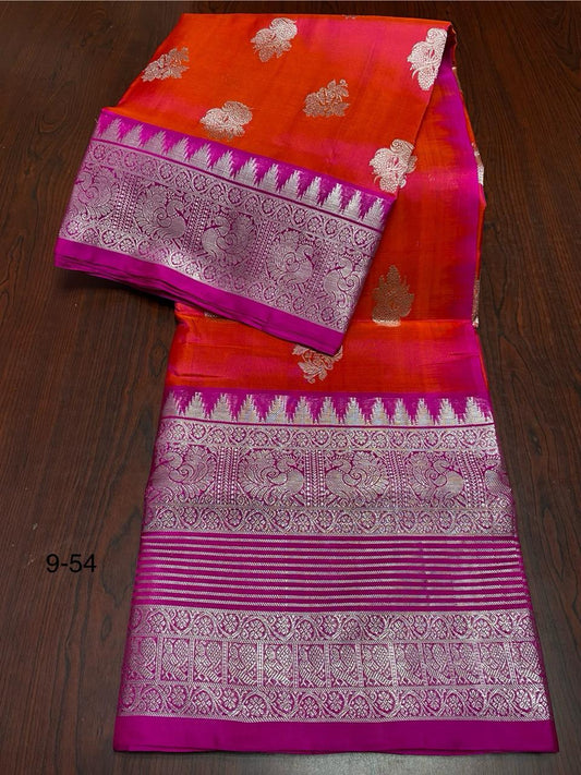 Pure venkatagiri handloom pattu saree