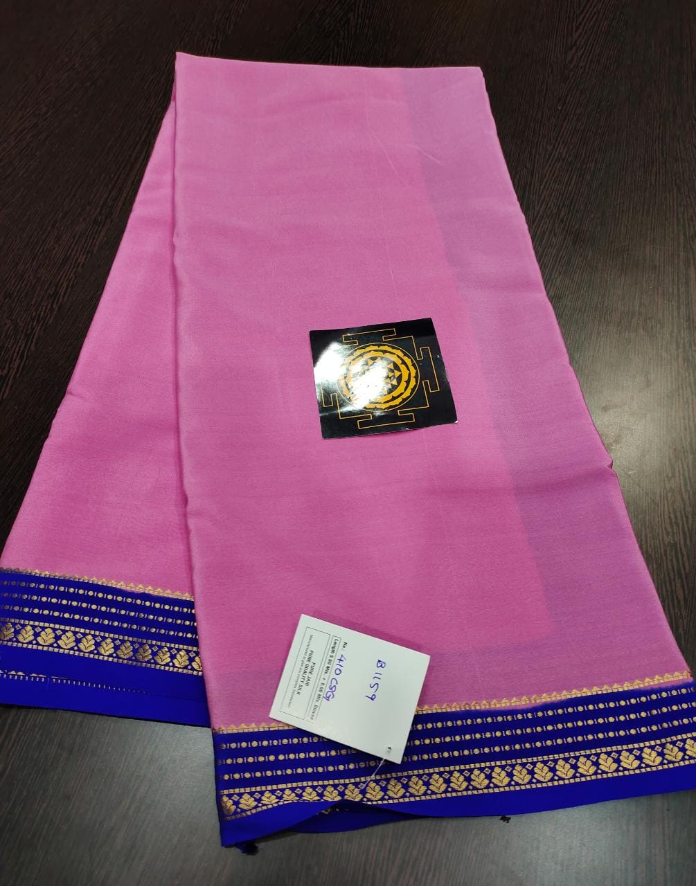 Nalli - Style up in this exclusive purple mysore crepe... | Facebook