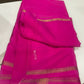 Pure zari mysore silk gold and silver zari saree