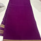 Pure zari mysore silk gold and silver zari saree