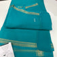 Pure zari mysore silk gold and silver zari saree