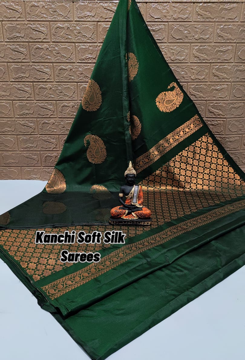 Arani Style Semi Soft Silk Saree