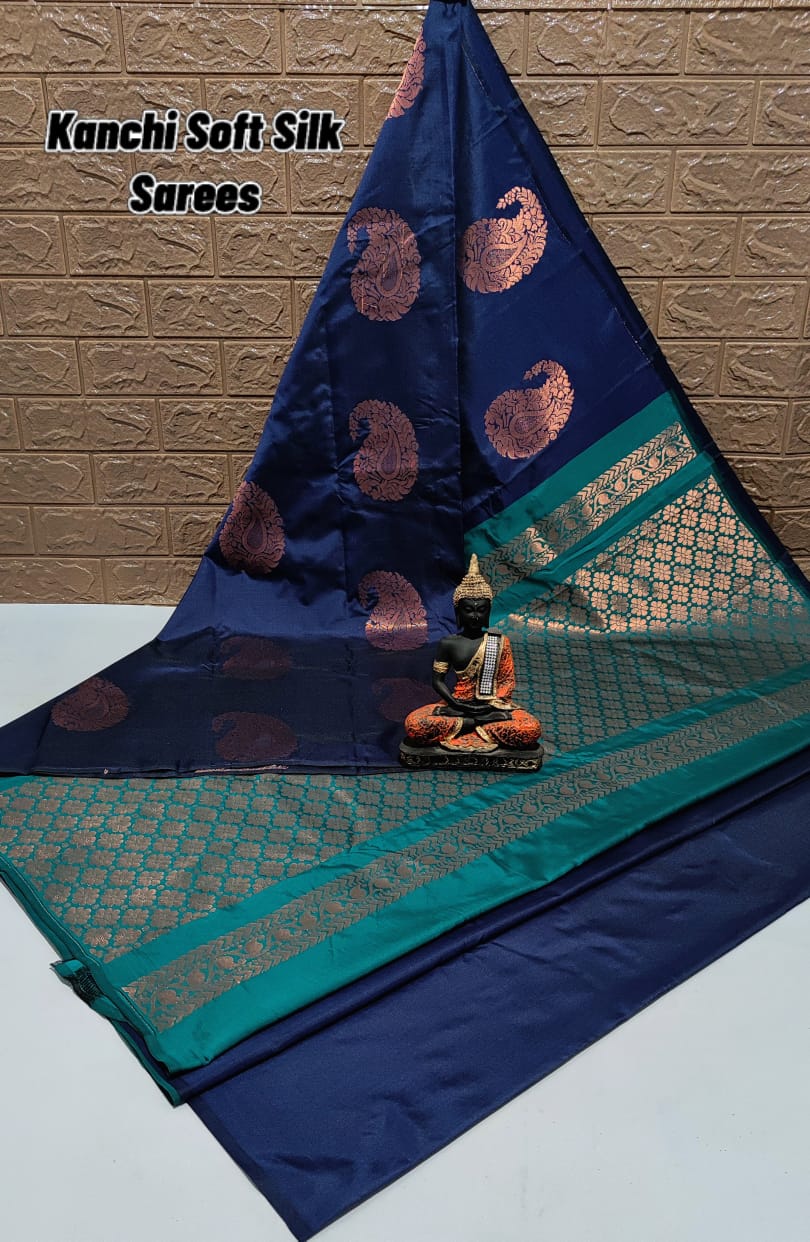 Arani Style Semi Soft Silk Saree