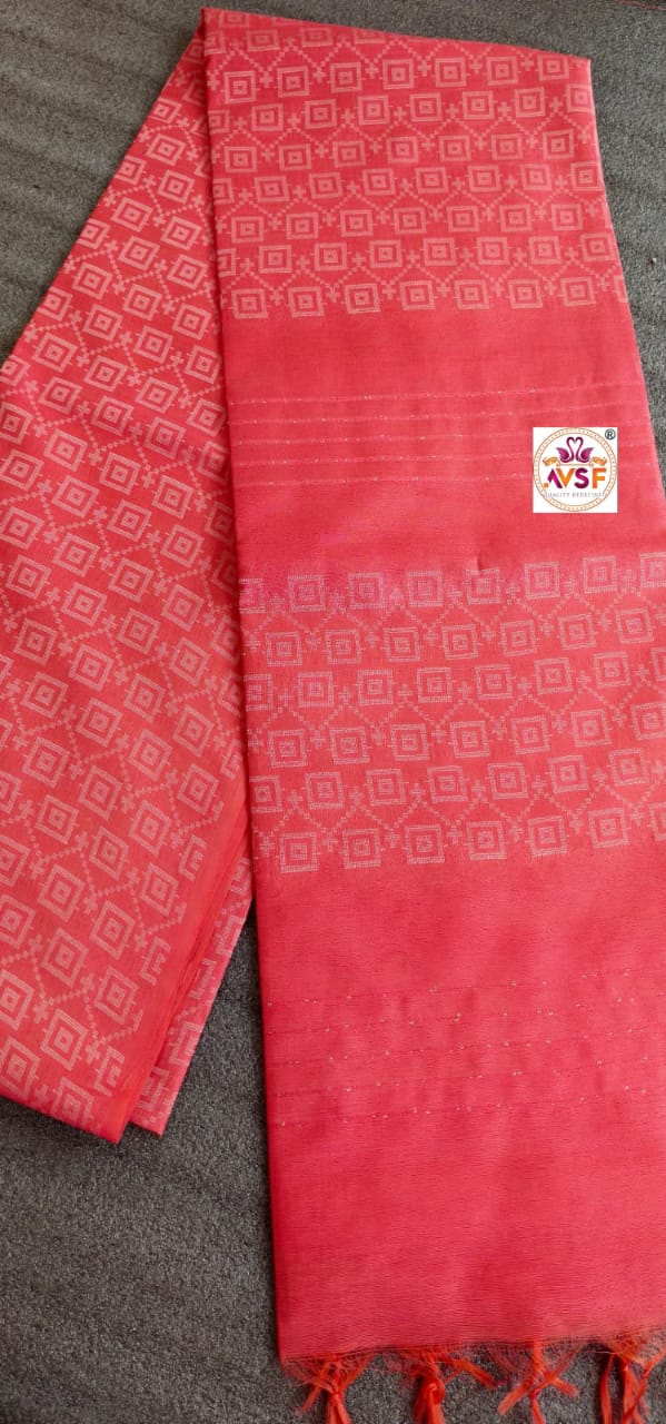 Banarasi dupion tussar silk saree