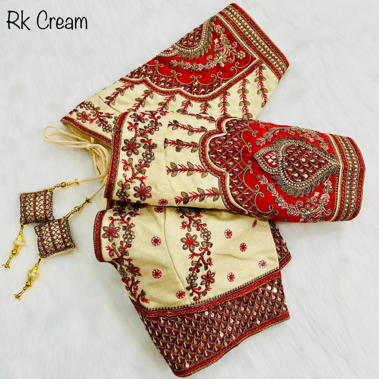 Rajwadi Milan Silk Wedding Blouse