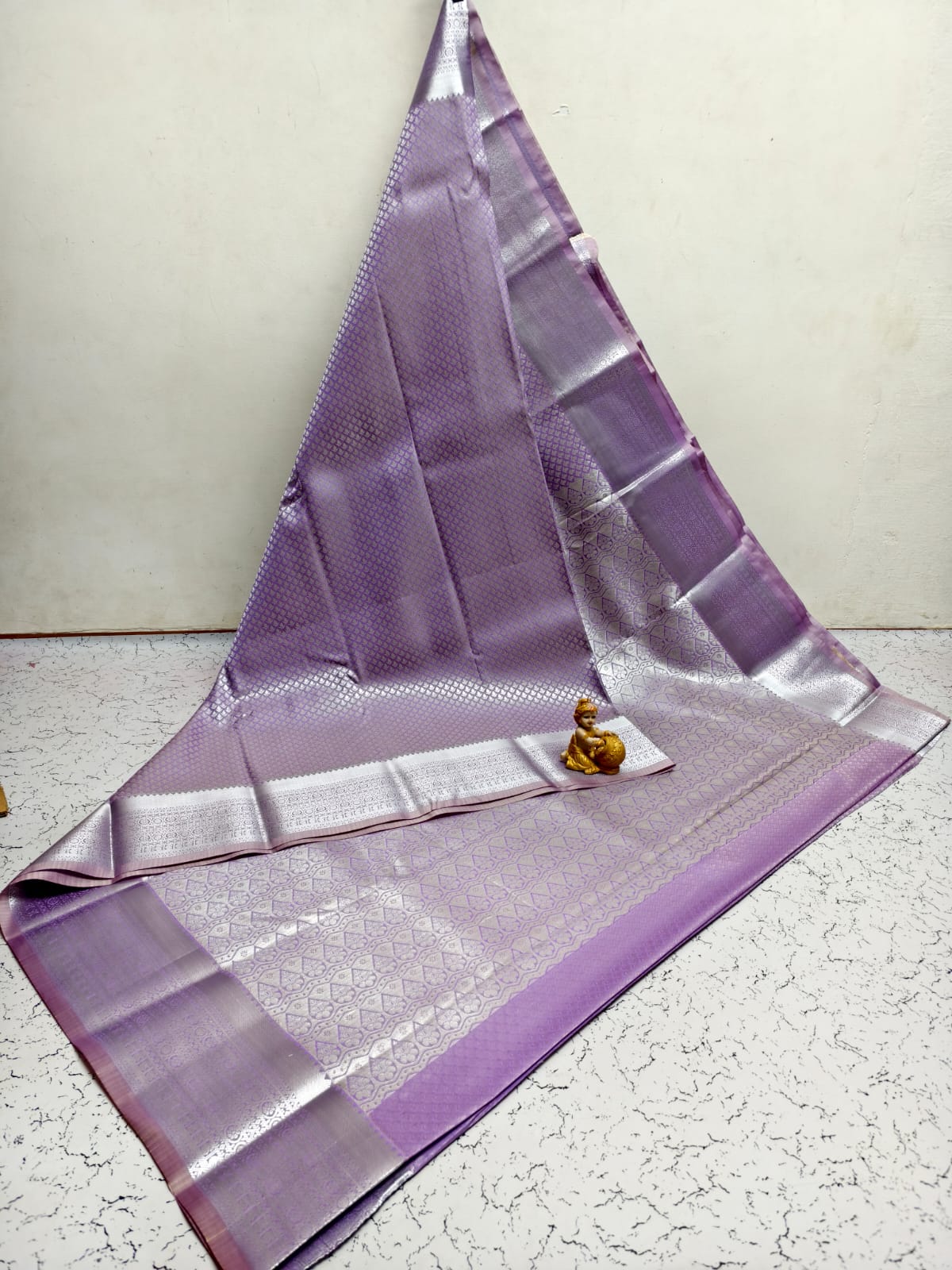 Samuthrika Semi-silk Brocade Work Saree