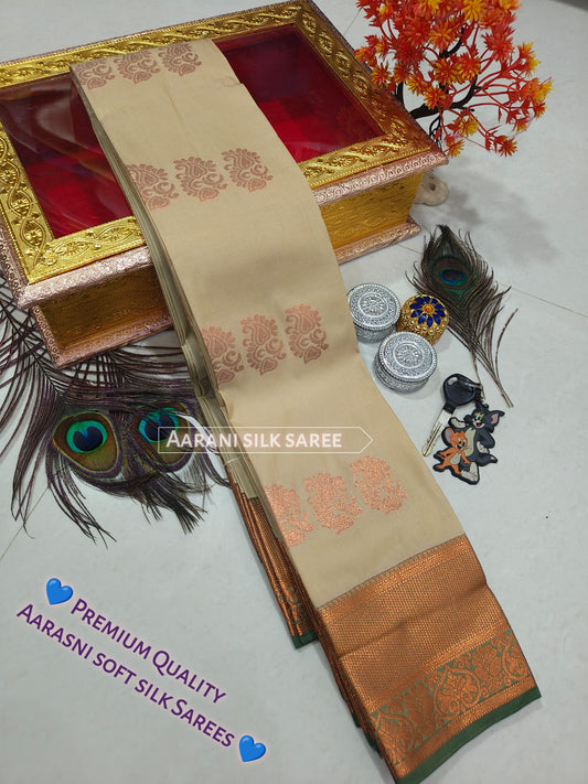 Arani Style Elampillai Soft Semi Silk Saree