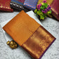 Semi Silk Wedding Saree from Vannamayil