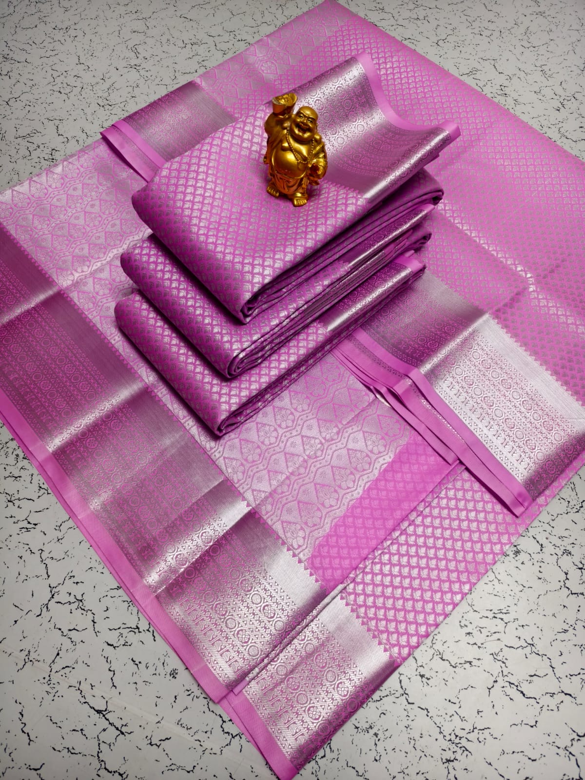 Vasthrakala Samuthrika Semi Silk Wedding Saree