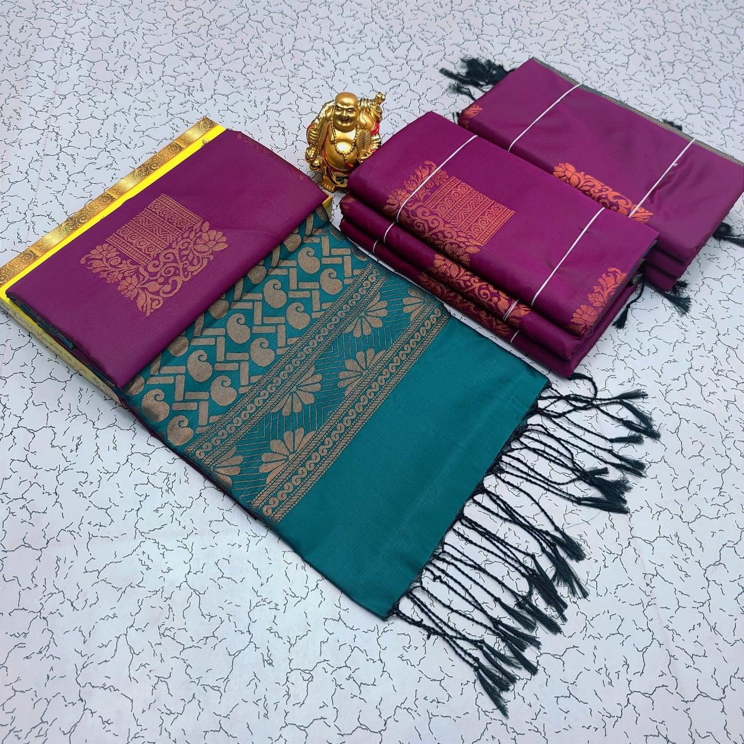 Elampillai Borderless Soft Silk Saree