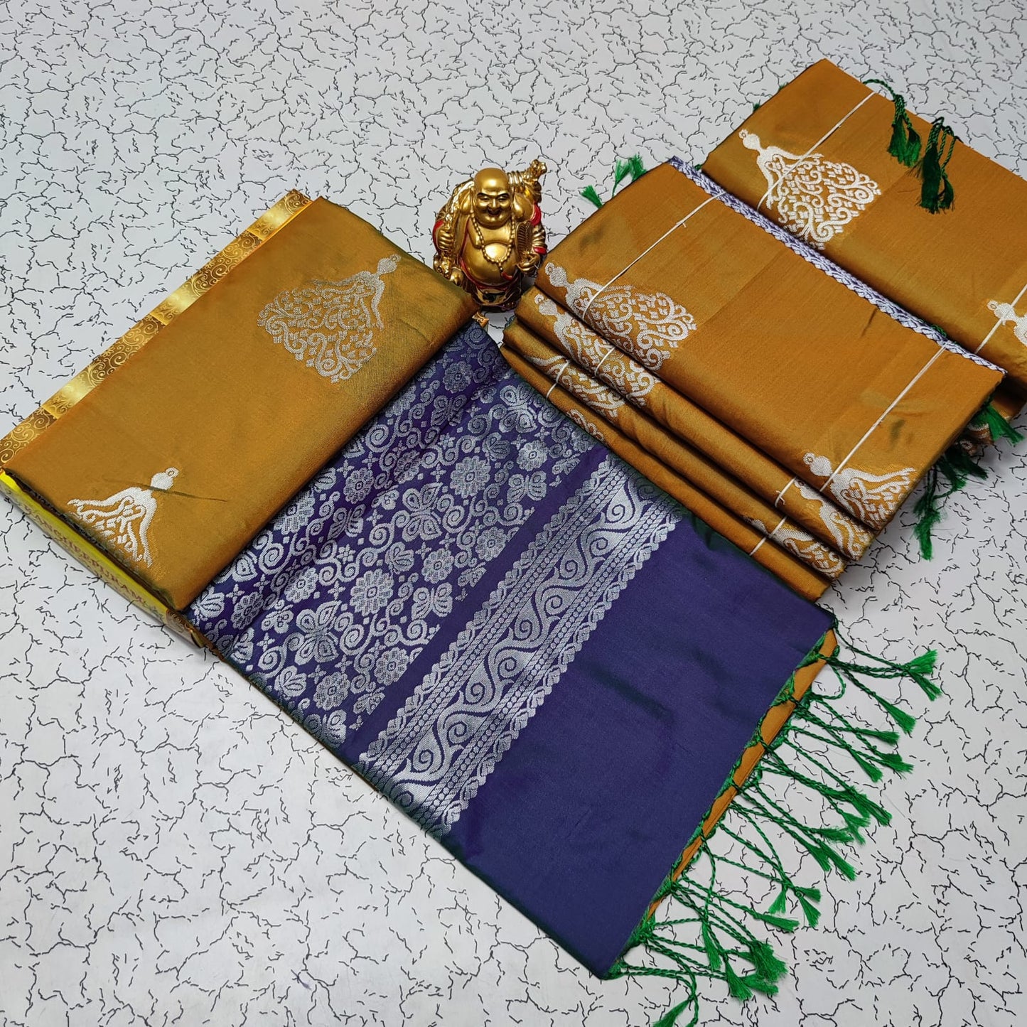 Elampillai Borderless Soft Silk Saree