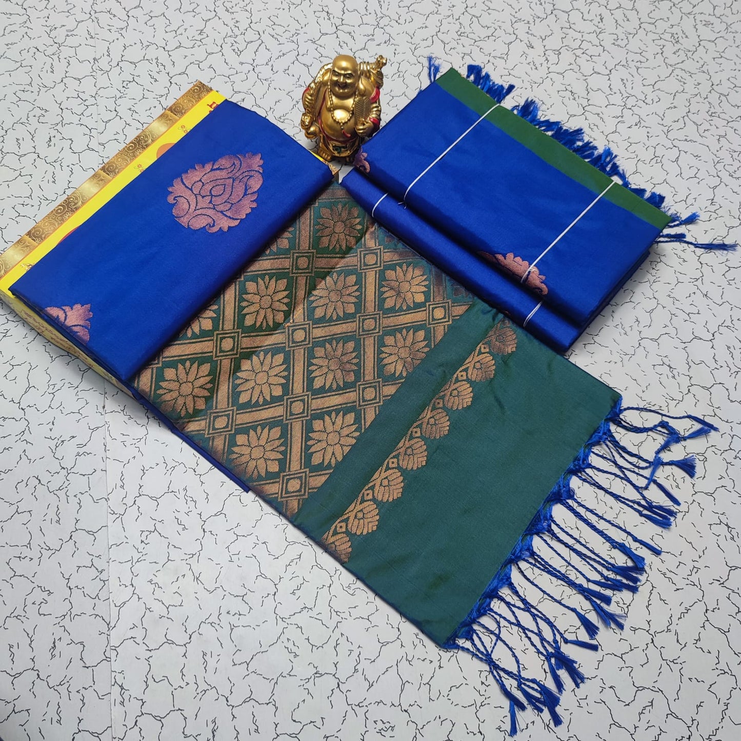 Elampillai Borderless Soft Silk Saree