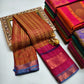 Semi Silk in Budget-Friendly Embossed Saree