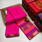 Semi Silk in Budget-Friendly Embossed Saree