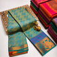 Semi Silk in Budget-Friendly Embossed Saree