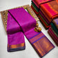 Semi Silk in Budget-Friendly Embossed Saree