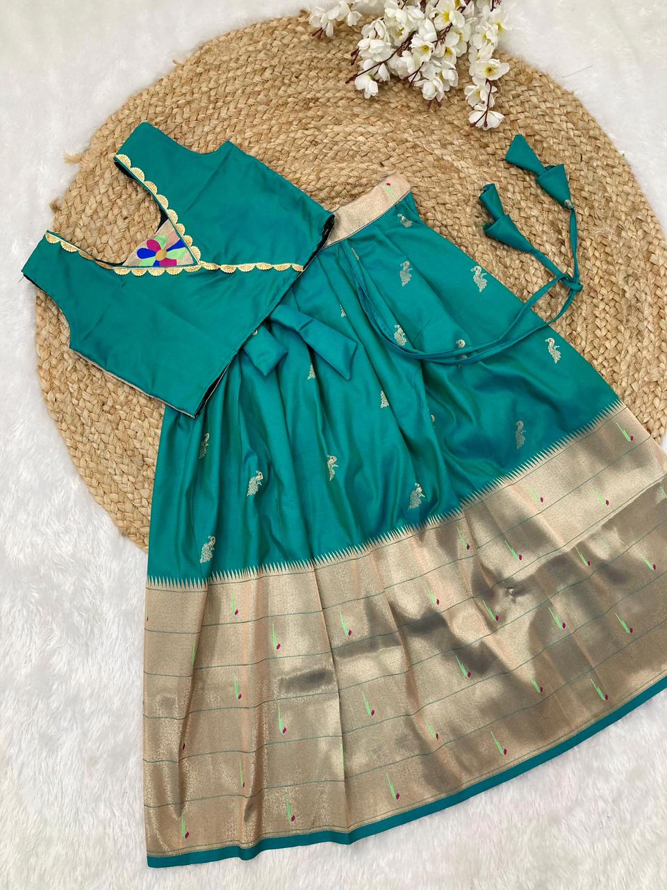 Semi Silk Skirt and Top