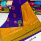 Semi Silk Butta Zari Work Saree