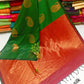 Semi Silk Butta Zari Work Saree