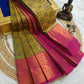 Elegant Samuthrika Vasthrakala Semi Silk Wedding Saree