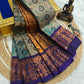 Elegant Samuthrika Vasthrakala Semi Silk Wedding Saree