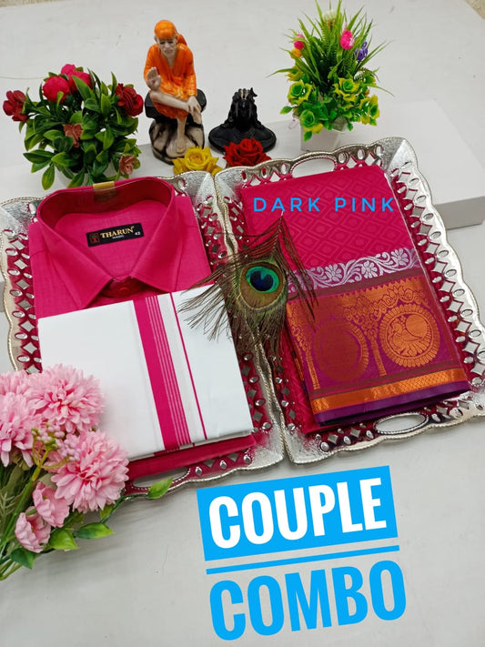 Divine Presence – Vesti & Saree Pair