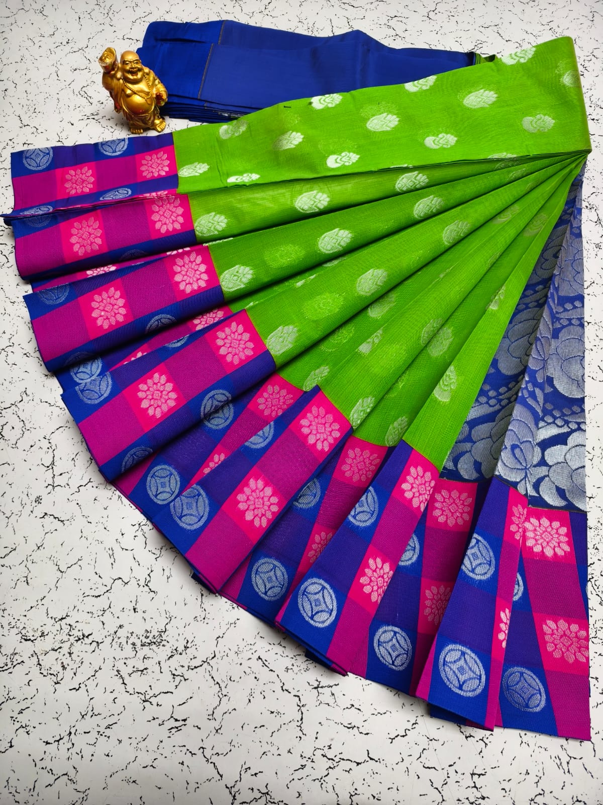 Rich Silk Cotton Kottanchi Saree