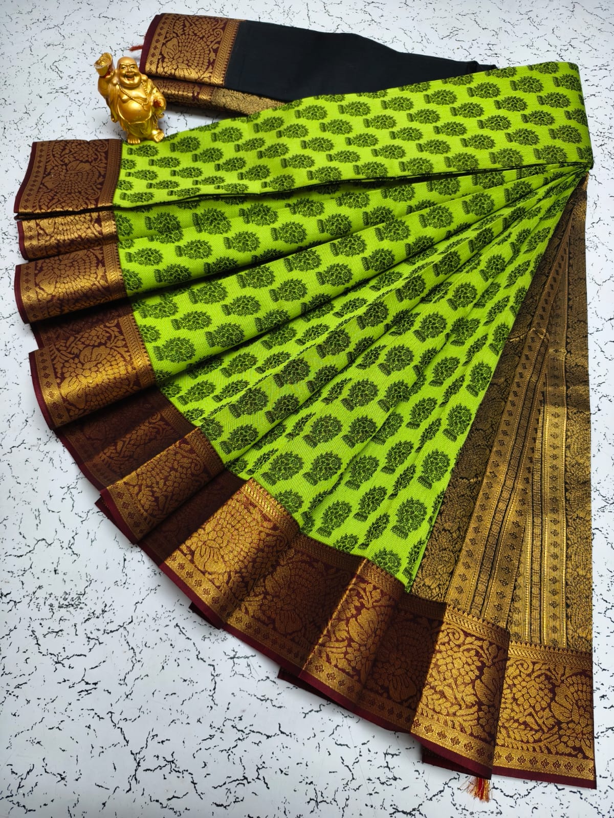 Rich Silk Cotton Kottanchi Saree