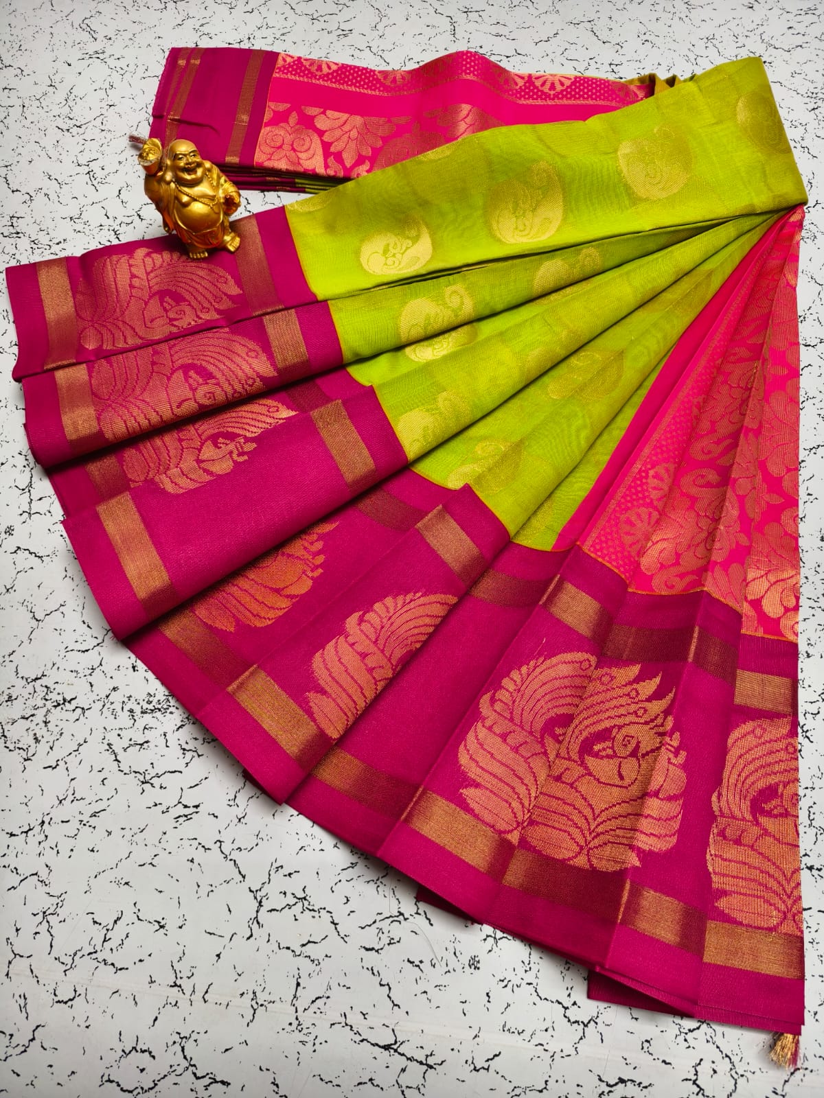 Rich Silk Cotton Kottanchi Saree