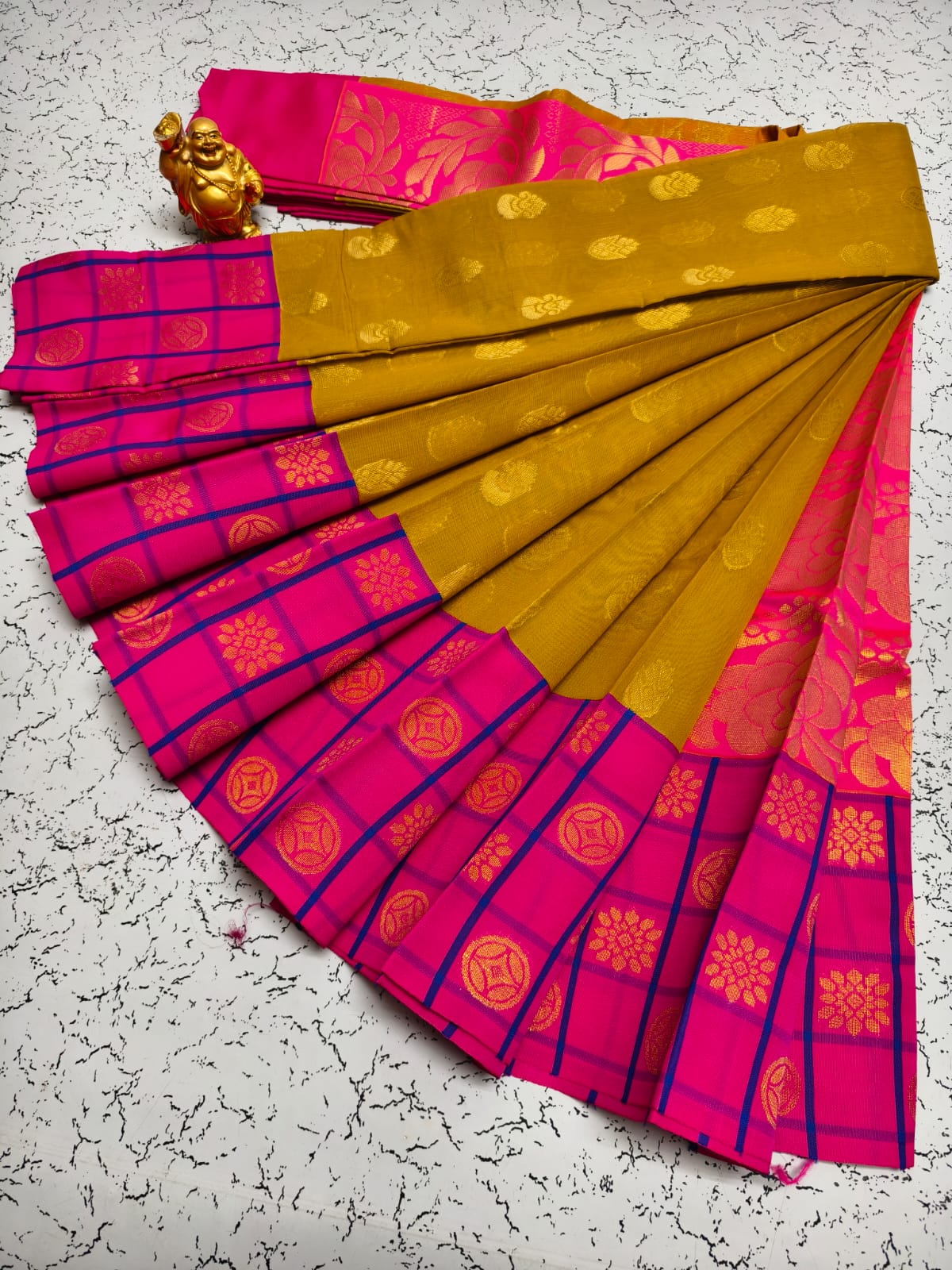 Rich Silk Cotton Kottanchi Saree